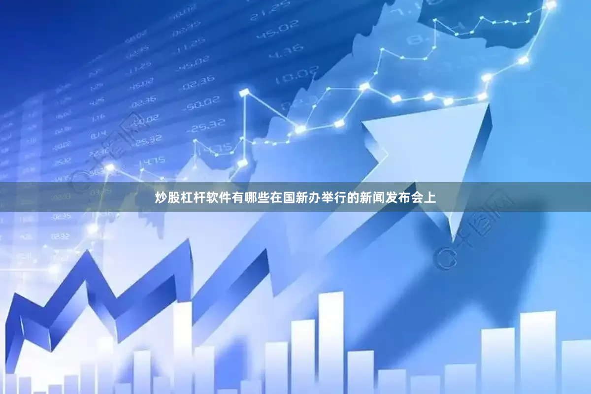 炒股杠杆软件有哪些在国新办举行的新闻发布会上